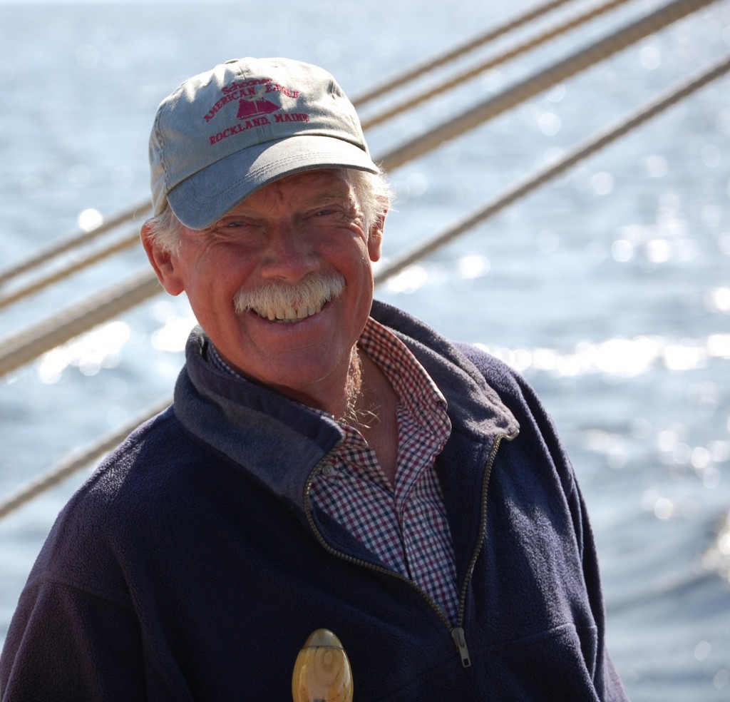 Close up of Captain John Foss