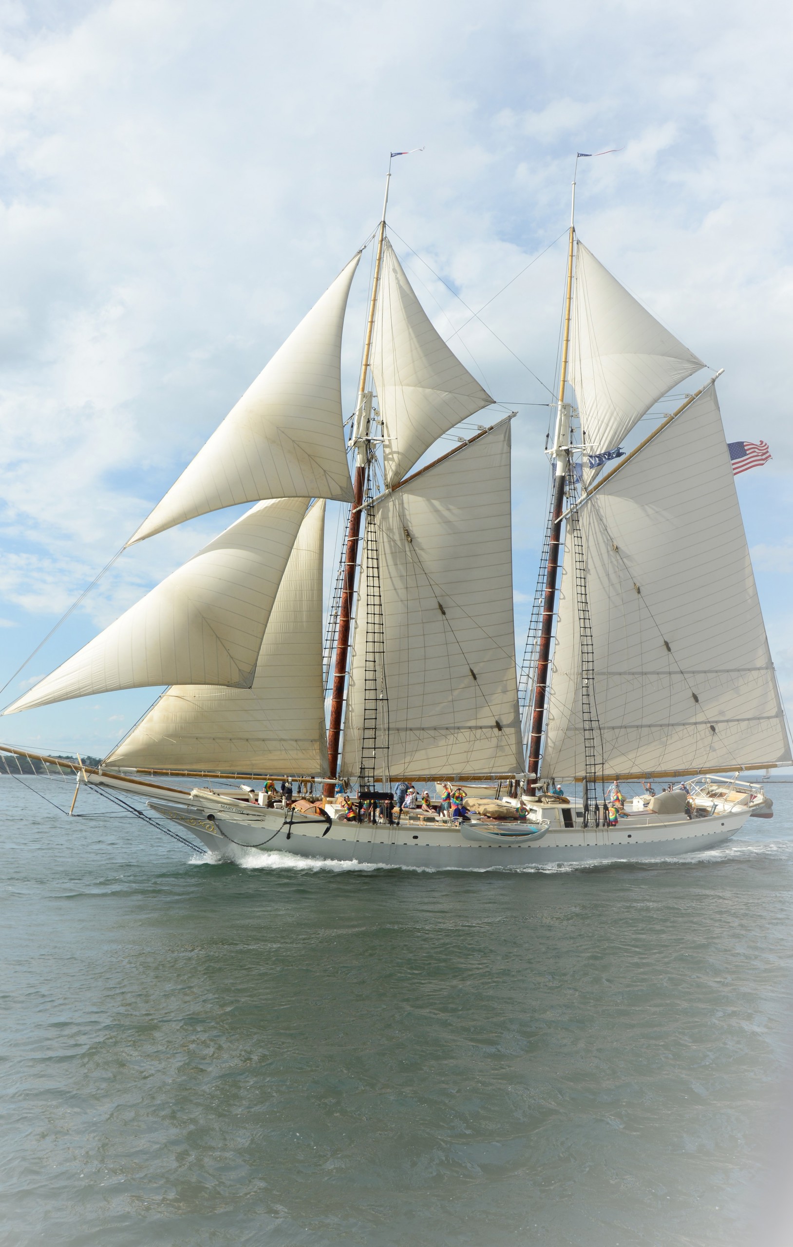 2018 Photo Contest - Richard Ball Mary Day in the Great Schooner Race - Captains Favorite Mary Day, Lucy's Favorite
