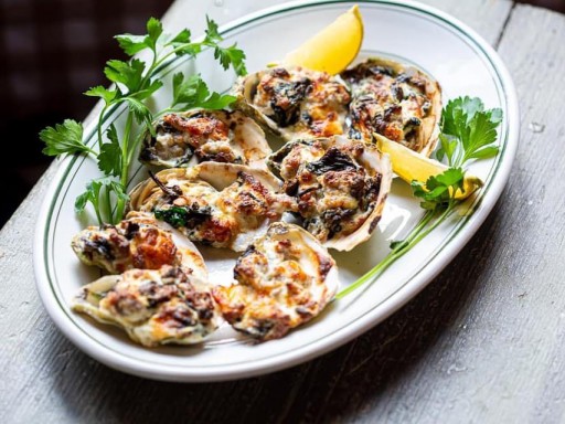 Baked Stuffed Oysters photo by Jim Dugan