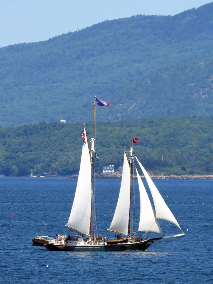 Schooner Stephen Taber on the Bay